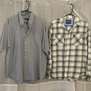 Two Large Shirts 10$